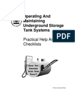 Operating and Maintaining Underground Storage Tank Systems: Practical Help and Checklists