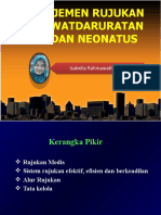 Manajemen Rujukan Kegawatdaruratan Ibu Dan Neonatus