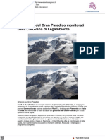 I ghiacciai del Gran Paradiso monitorati da Legambiente - Geolocal.it, 8 settembre 2021