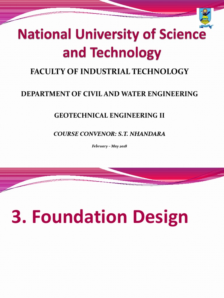 Shallow Foundations Pdf Geotechnical Engineering Mechanics