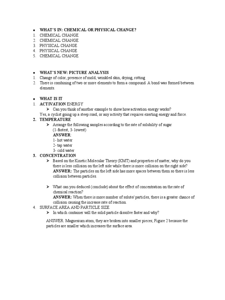 8 Collision Theory and Chemical Reaction Rate | PDF | Wellness ...