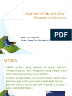 Pert. 2a. Macam-Macam Sediaan Obat