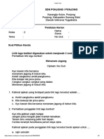 BAHASA INDONESIA Kelas 2 TEMA 1 ST 2