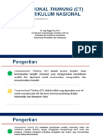 Computational Thinking Dalam Kurikulum Nasional