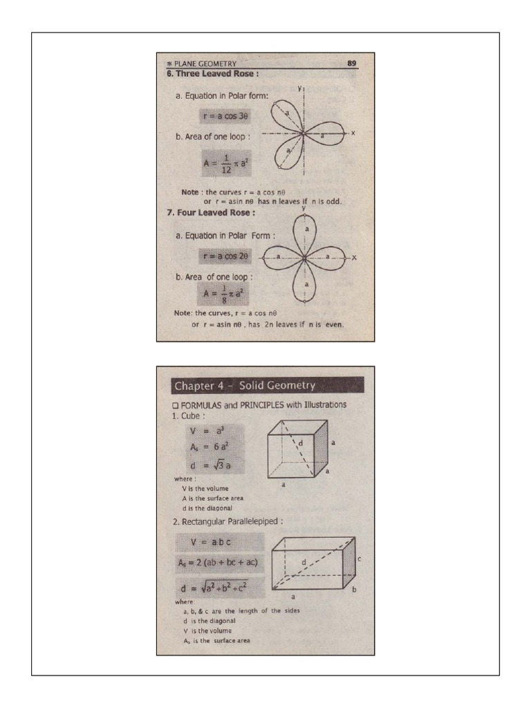 Solid Geometry | PDF