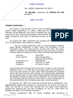 Petitioner Respondent: Isidro Pablito M. Palana, - People of The Philippines