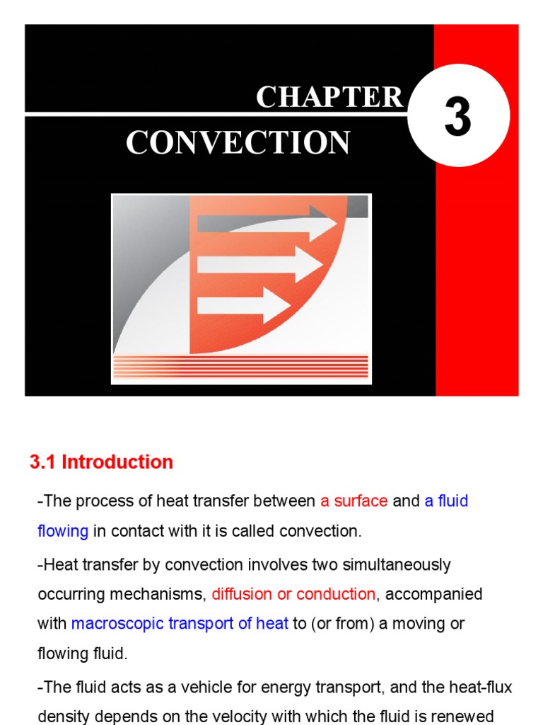 Chapter 3 Convection | PDF | Boundary Layer | Heat Transfer