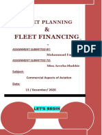 Fleet Planning & Managing Fleet Financing