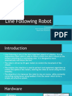 Line Following Robot: - Presented by Ansh Kariwal (2K20/B12/06) Aryan Dutt (2K20/B12/27)