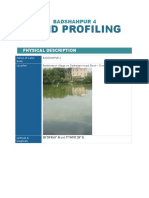 Pond Profiling: Badshahpur 4