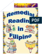 Remedial Reading in Filipino Kids Notes