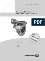 Pneumatic Disc Brake SN6... / SN7... / SK7... / ADB22X: Service Manual