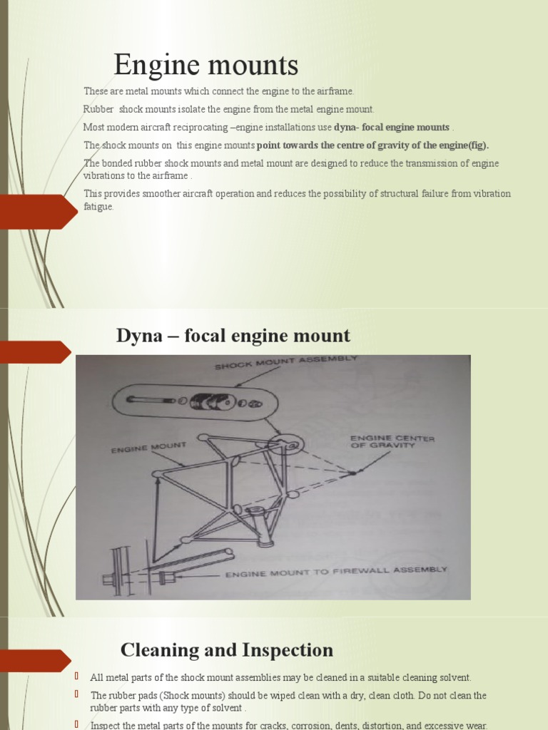 Engine Mounts PDF Engines Internal Combustion Engine
