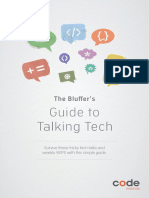 The Bluffers Guide To Talking Tech