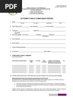 Fillable PDF (MCLE Form 3) Attorney's MCLE Compliance Report