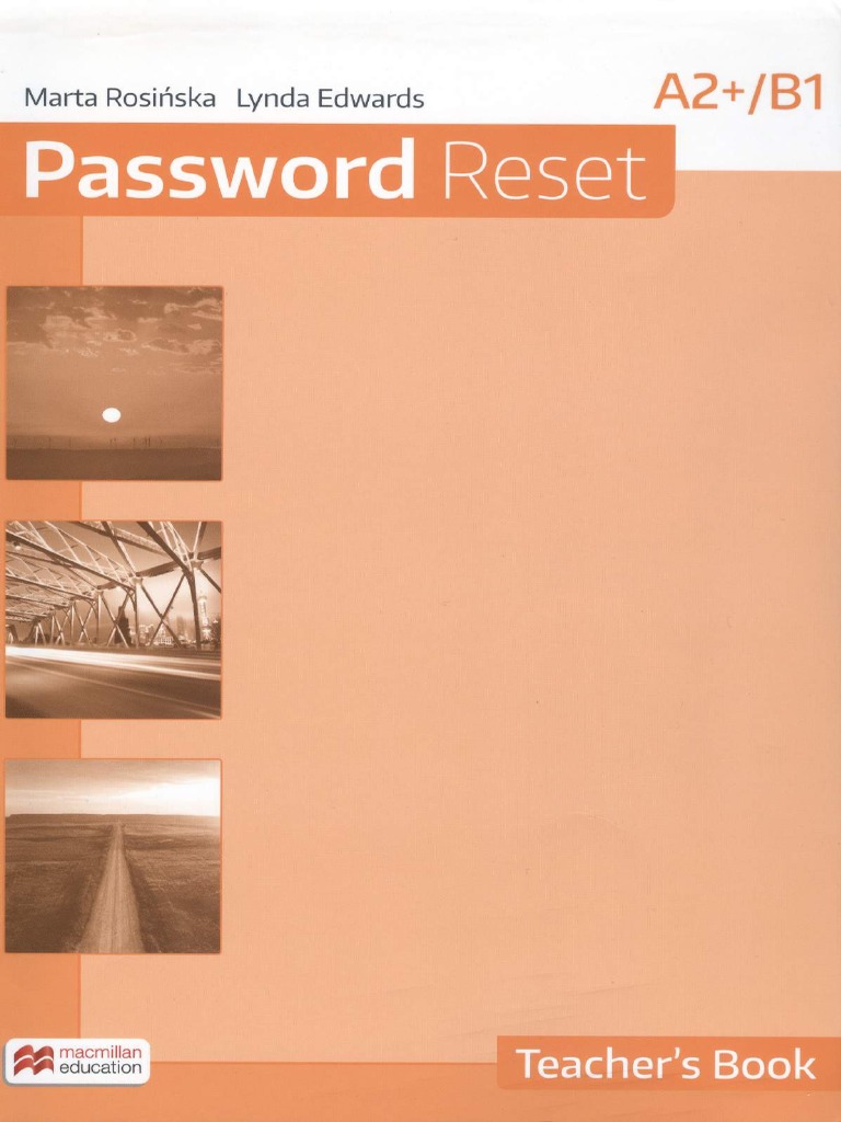 Password Reset B1 Teacher S Book