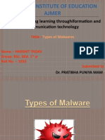 Typesofmalware-Assignment by Harshit Yadav