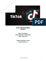 TikTok Teaching Series - Lesson 4