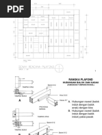 Notasi Denah - Pu | PDF
