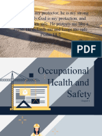 Occupational Health and Safety