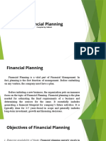 3. Financial Planning