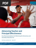 Download Advancing Teacher and Principal Effectiveness by Center for American Progress SN52411841 doc pdf