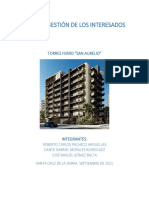 Plan de gestión de interesados Torre Ferro San Aurelio