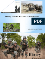 4.military Exercises. CPX and FTX Differences Munteanu