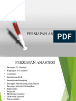 Persiapan Anastesia Saat Pembedahan