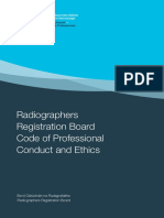 RRB Code of Professional Conduct and Ethics For Radiographers and Radiation Therapists