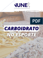 E-Book Carboidrato No Esporte