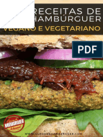 Hamburguer Vegano e Vegetariano