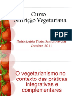 Curso Nutrição Vegetariana