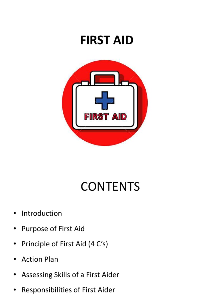 First Aid | PDF | First Aid | Medical Specialties