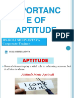 Importance of Aptitude