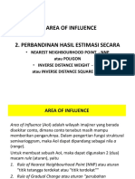 Area of Influence (AoI) dan Metode Estimasi