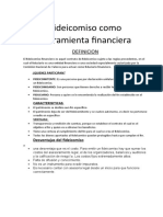 Fideicomiso Como Herramienta Financiera