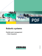 Robotic Systems: Flexible Parts Management - Fully Integrated
