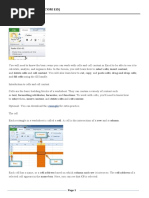 Lesson 22 excel