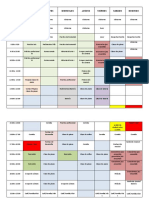 Horario 2021