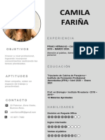 CV Camila Fariña