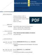 Curriculum Vitae Jhon Jairo