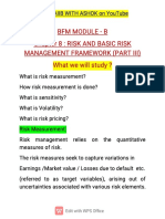 Caiib With Ashok BFM Module B Chapter 8 - Iii