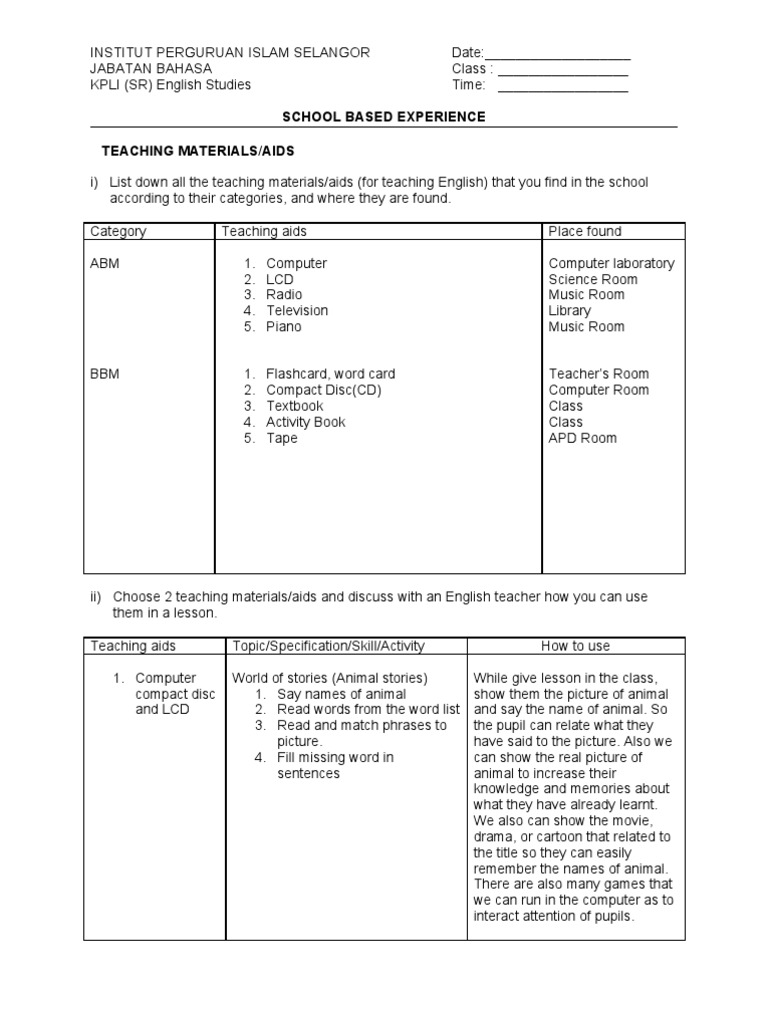 1teaching Aids | PDF | Compact Disc | Teachers