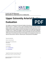 5 Upper Extremity Arterial Duplex Evaluation Updated 2018