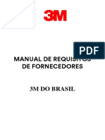 Manual de Requisitos de Fornecedores 3M