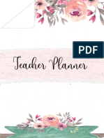Printable Teacher Planner 1