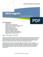 Role of Nitrogen in Plants: Section Contents