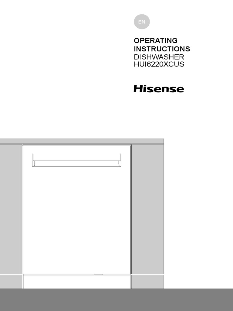 Hisense HUI6220XCUS 47 Decibel Top Control 24 Dishwasher
