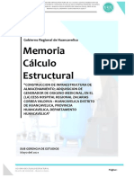 Memoria de Calculo Estructural